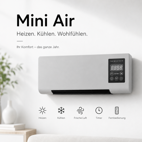 Wandmontierter Elektrischer Raumheizer für den Hausgebrauch